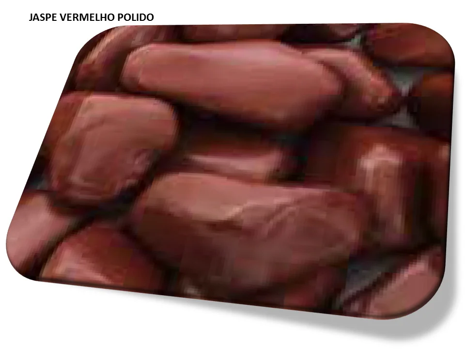 Jaspe Vermelho pedra natural Polida Sofliz Pulseiras Colares e Acessórios