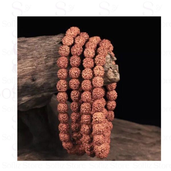 Pulseira Rudraksha semente Contas Semente Tibetana Budista 1 Unidade Envio Rápido Sofliz