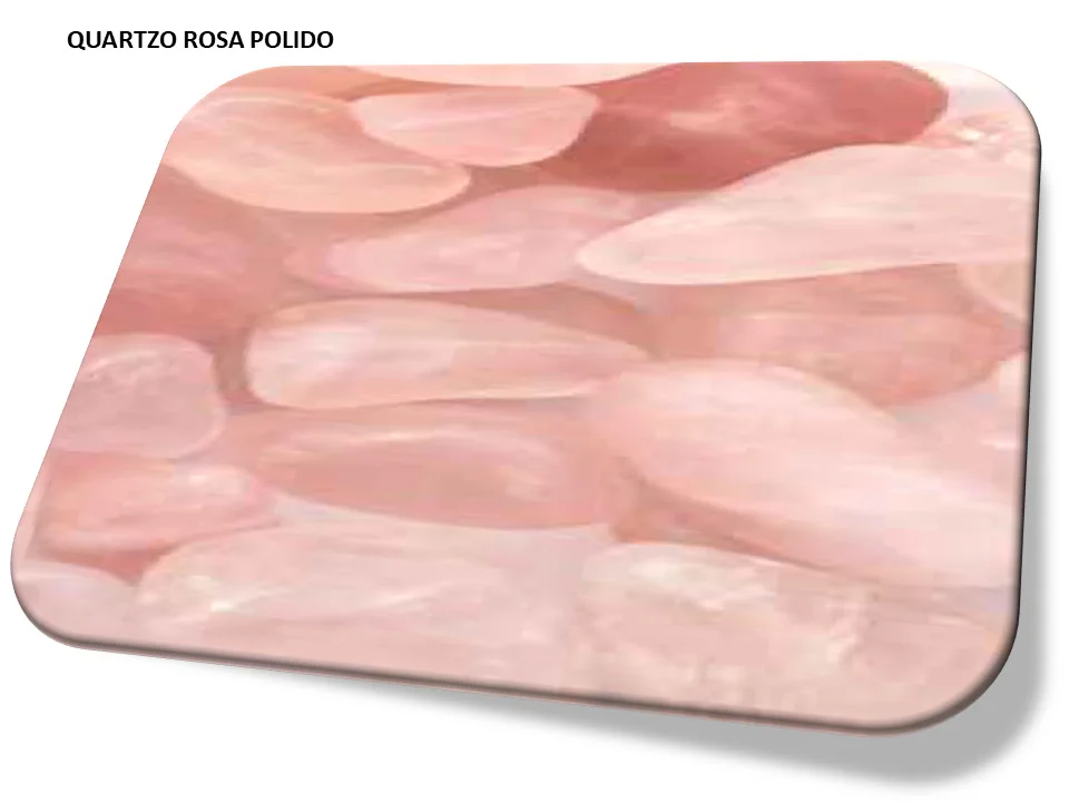 Quartzo Rosa pedra natural polida Sofliz Pulseiras Colares e Acessórios