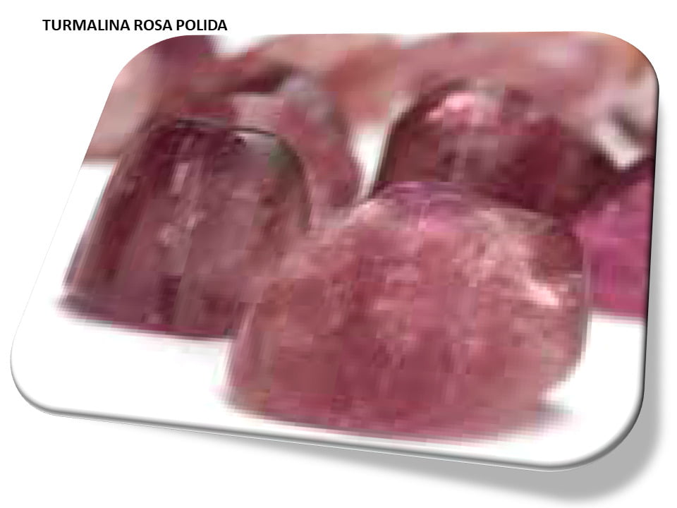 Turmalina Rosa pedra natural polida Sofliz Pulseiras Colares e Acessórios